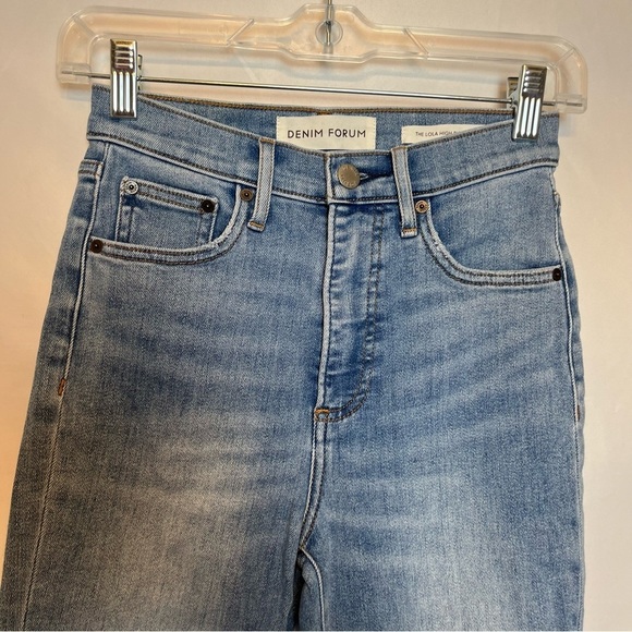 DENIM Forum Lola High Rise Skinny Jeans - Picture 4 of 12